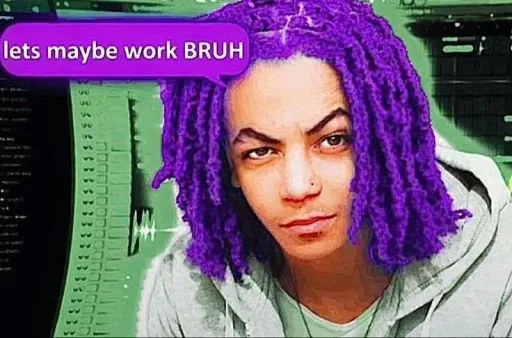 🤩 Стикер «Lets bruh» для Telegram