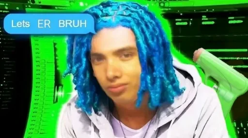 🤩 Стикер «Lets bruh» для Telegram