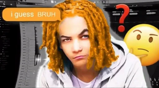 🤩 Стикер «Lets bruh» для Telegram