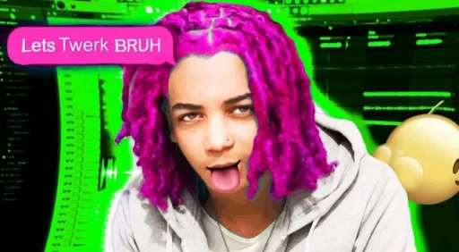 🤩 Стикер «Lets bruh» для Telegram