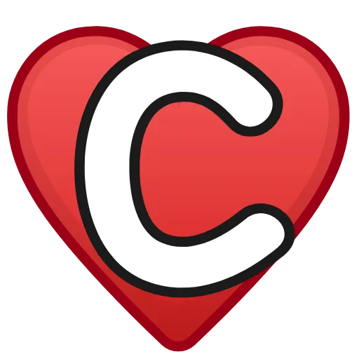 Стикер 49 Letters in hearts