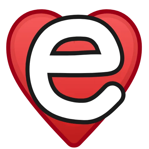Стикер 33 Letters in hearts