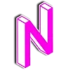 Стикер 47 🤮 Letters 3D