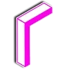 Стикер 4 🤮 Letters 3D