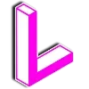 Стикер 45 🤮 Letters 3D