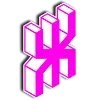 Стикер 8 🤮 Letters 3D