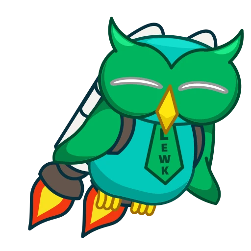 🪙 Стикер «Lewk Owl» для Telegram