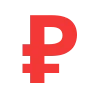 ⭐️ Эмодзи «Красные буквы, иконки» для Telegram