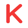 ⭐️ Эмодзи «Красные буквы, иконки» для Telegram