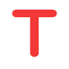 ⭐️ Эмодзи «Красные буквы, иконки» для Telegram