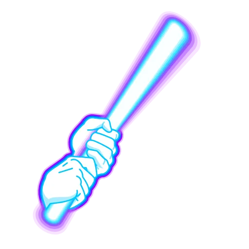 Стикер 12 Light Saber - Световые мечи из нфт подарков тг