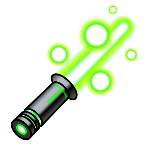 Стикер 33 Light Saber - Световые мечи из нфт подарков тг