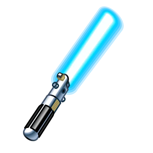 Стикер 48 Light Saber - Световые мечи из нфт подарков тг