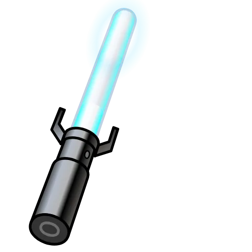 Стикер 22 Light Saber - Световые мечи из нфт подарков тг