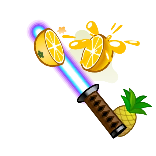 Стикер 40 Light Saber - Световые мечи из нфт подарков тг