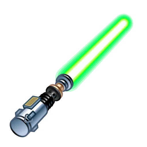 Стикер 52 Light Saber - Световые мечи из нфт подарков тг
