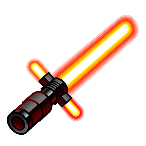 Стикер 4 Light Saber - Световые мечи из нфт подарков тг