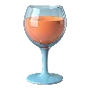 🍷 Эмодзи «Голубые и оранжевые буквы, цифры, иконки» для Telegram