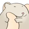 Стикер 6 🐹 Видеоанимированный набор эмоджи с хомячком