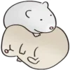 Стикер 18 🐹 Видеоанимированный набор эмоджи с хомячком