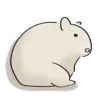 Стикер 35 🐹 Видеоанимированный набор эмоджи с хомячком