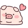 Стикер 3 Piggy