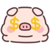 Стикер 57 Piggy