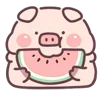Стикер 25 Piggy
