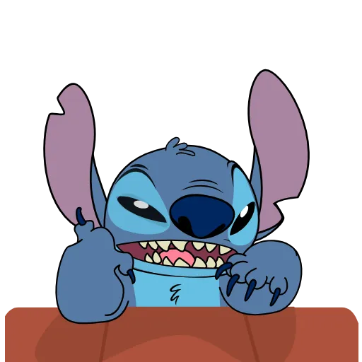 Стикер 12 Lilo & Stitch