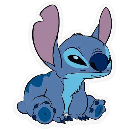 Стикер 37 Lilo & Stitch