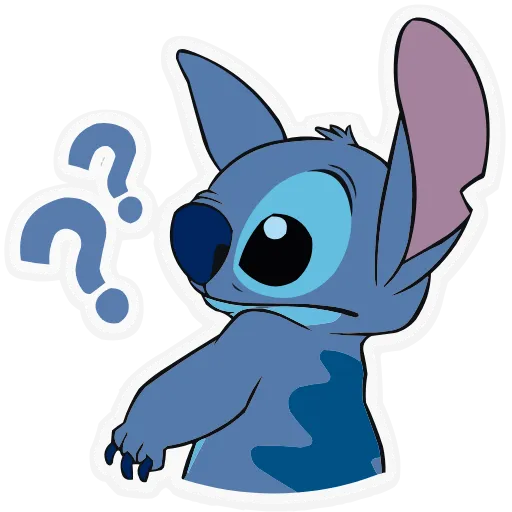 Стикер 34 Lilo & Stitch
