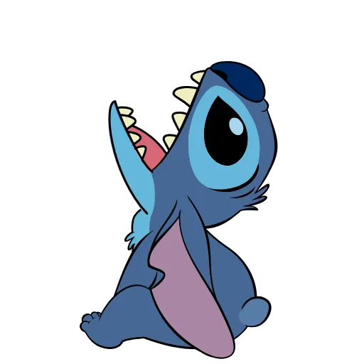 Стикер 11 Lilo & Stitch