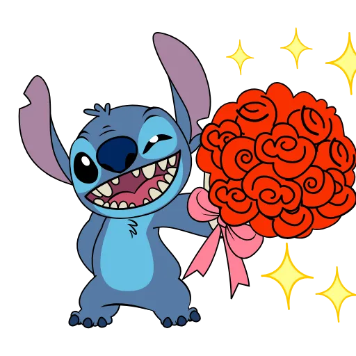 Стикер 14 Lilo & Stitch