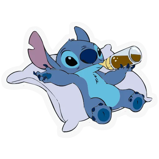 Стикер 31 Lilo & Stitch