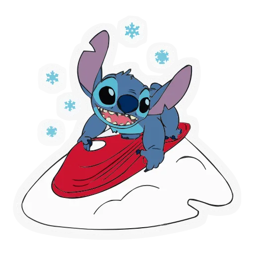 Стикер 53 Lilo & Stitch