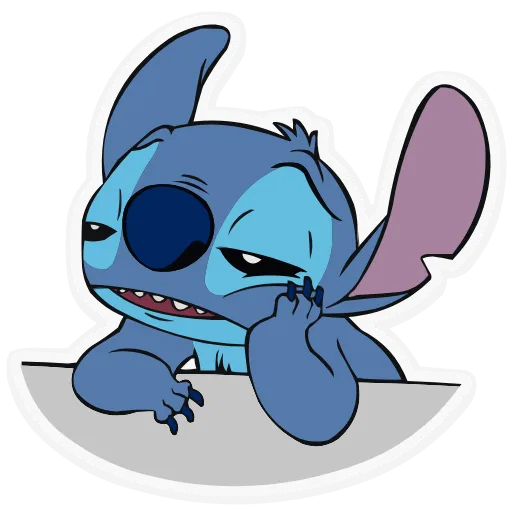 Стикер 39 Lilo & Stitch