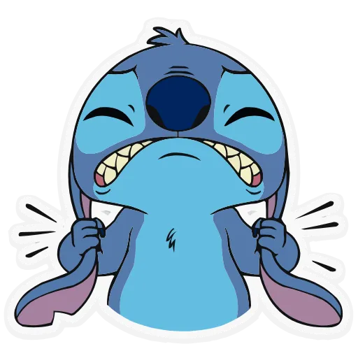 Стикер 44 Lilo & Stitch