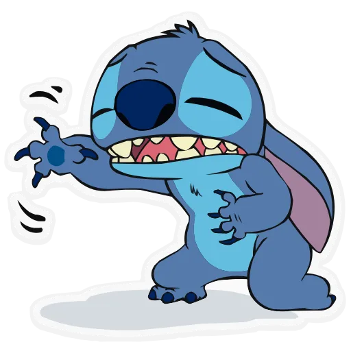 Стикер 47 Lilo & Stitch