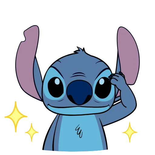 Стикер 13 Lilo & Stitch