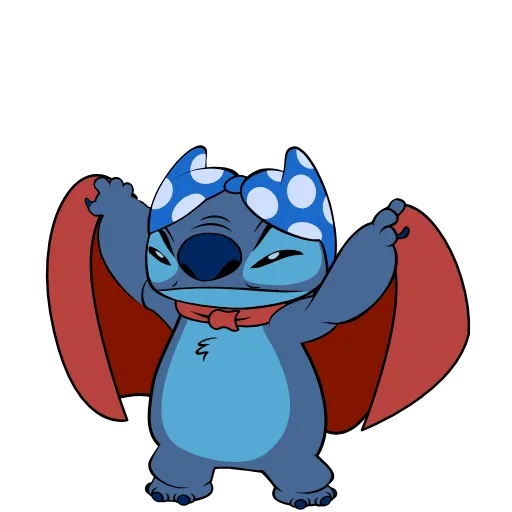 Стикер 19 Lilo & Stitch