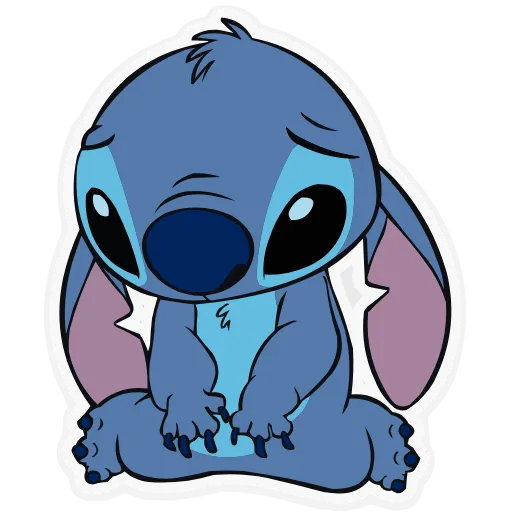 Стикер 41 Lilo & Stitch