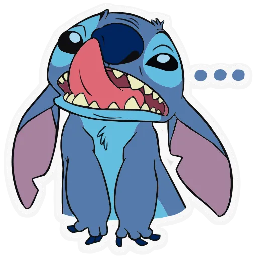 Стикер 26 Lilo & Stitch