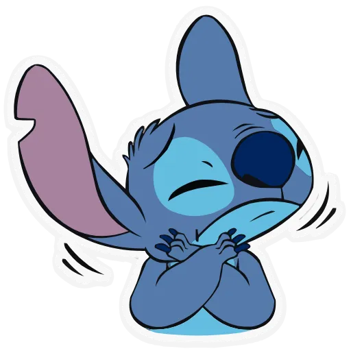 Стикер 50 Lilo & Stitch