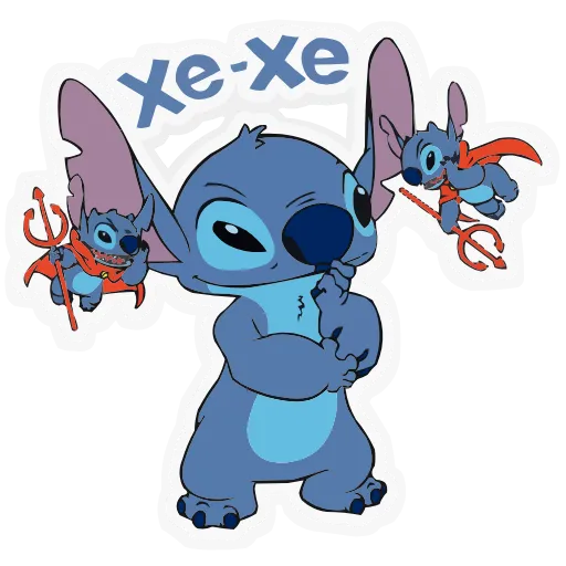 Стикер 36 Lilo & Stitch