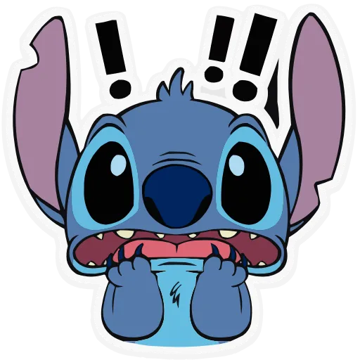 Стикер 43 Lilo & Stitch