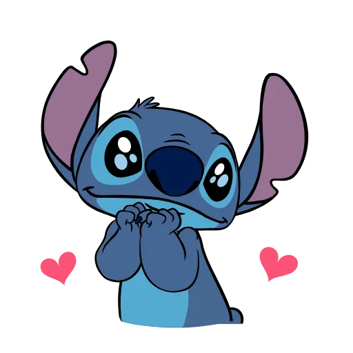 Стикер 5 Lilo & Stitch