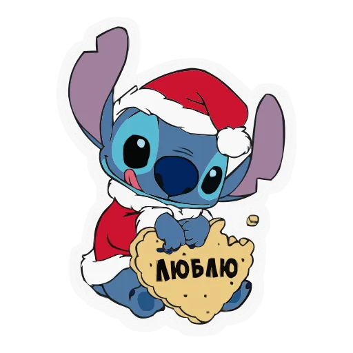 Стикер 49 Lilo & Stitch