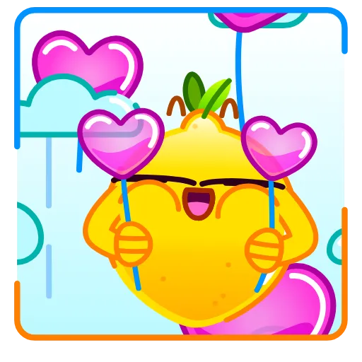 🥰 Эмодзи «Лимон» для Telegram