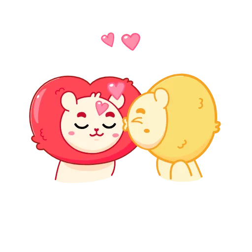 😘 Эмодзи «Львиное» для Telegram