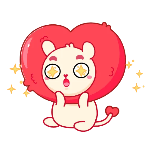 🤩 Эмодзи «Львиное» для Telegram